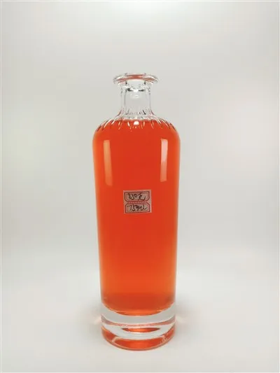 750 Ml-es gravírozott Liquor vodk üvegpalack